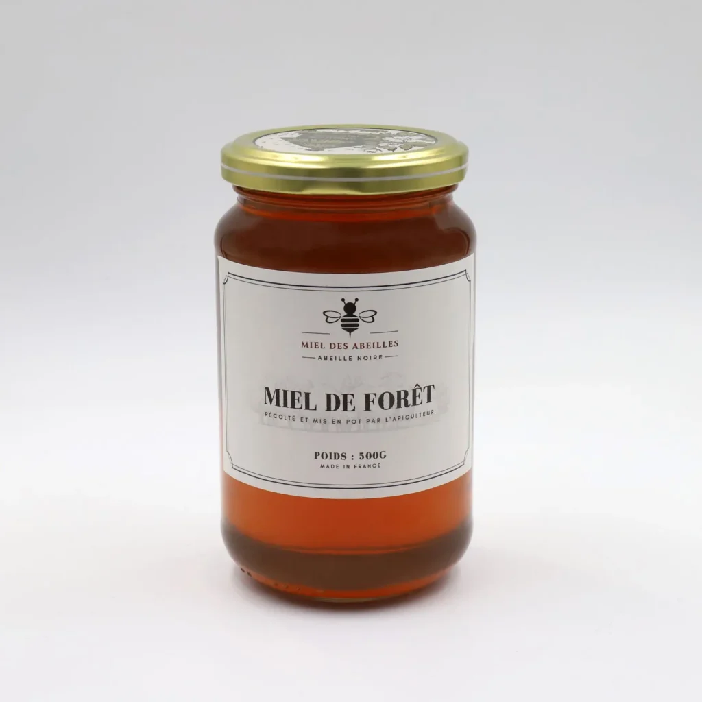 pot de miel de forêt